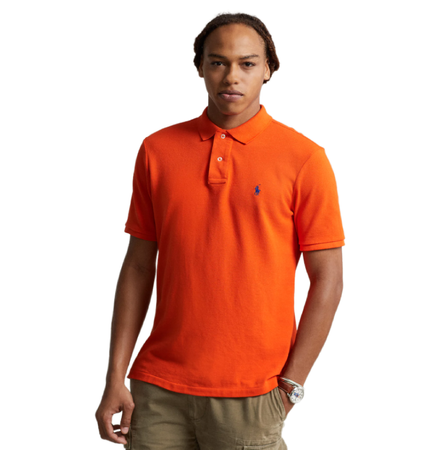 POLO RALPH LAUREN KOSZULKA POLO CUSTOM SLIM MESH