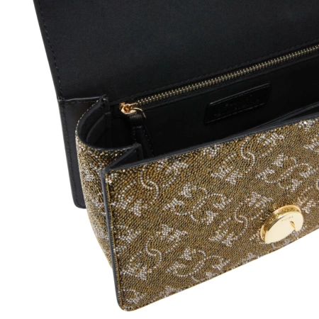 PINKO TOREBKA SKÓRZANA Z KRYSZTAŁKAMI LOVE ONE MINI