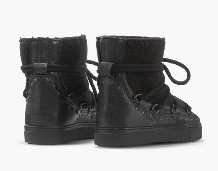 INUIKII ŚNIEGOWCE DAMSKIE CURLY ROCK BLACK