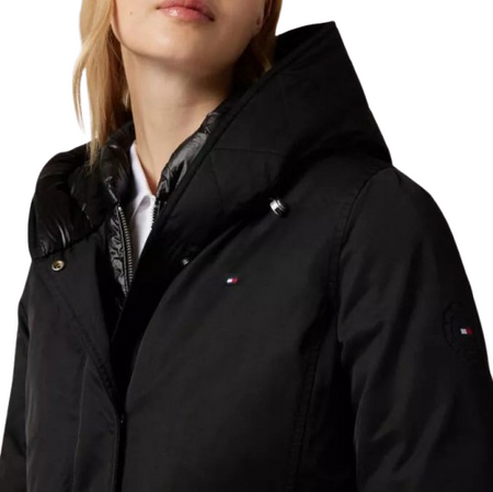 TOMMY HILFIGER KURTKA DAMSKA PADDED HOODED