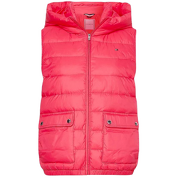 TOMMY HILFIGER BEZRĘKAWNIK DAMSKI Z KAPTUREM LW PADDED