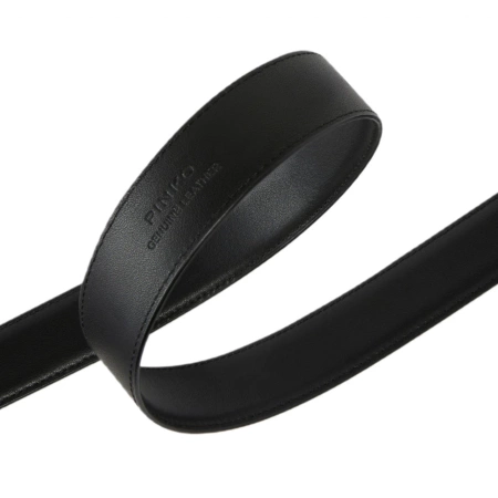 PINKO PASEK SKÓRZANY LOVE BIRDS H3