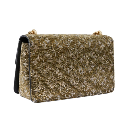 PINKO TOREBKA SKÓRZANA Z KRYSZTAŁKAMI LOVE ONE MINI