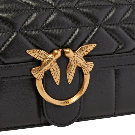 PINKO TOREBKA SKÓRZANA LOVE ONE MINI