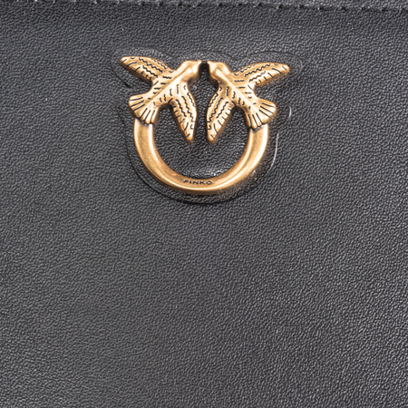 PINKO PORTFEL DAMSKI SKÓRZANY TAYLOR ZIP AROUND