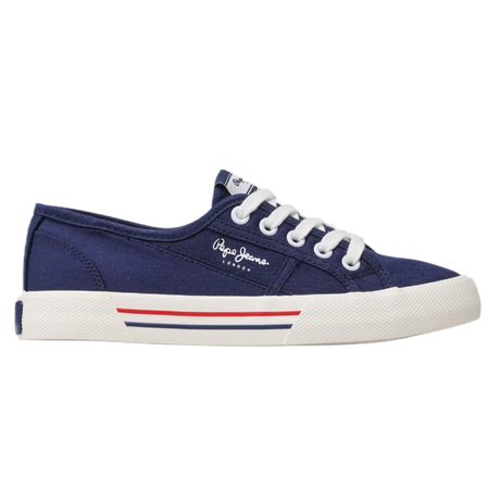 PEPE JEANS BAWEŁNIANE TRAMPKI DAMSKIE BRADY BASIC