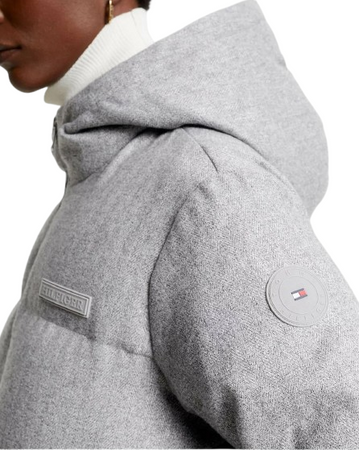 TOMMY HILFIGER KURTKA DAMSKA NEW YORK BRUSHED PUFFER