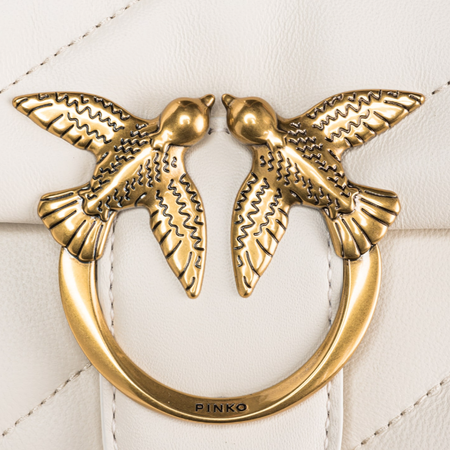 PINKO TOREBKA SKÓRZANA LOVE MINI PUFF