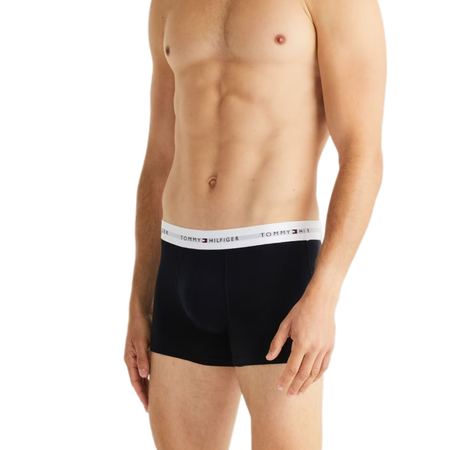 TOMMY HILFIGER BOKSERKI MĘSKIE 3-PACK TRUNK