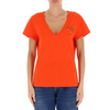 PINKO T-SHIRT DAMSKI Z BIŻUTERYJNYM LOGO LOVE BIRDS