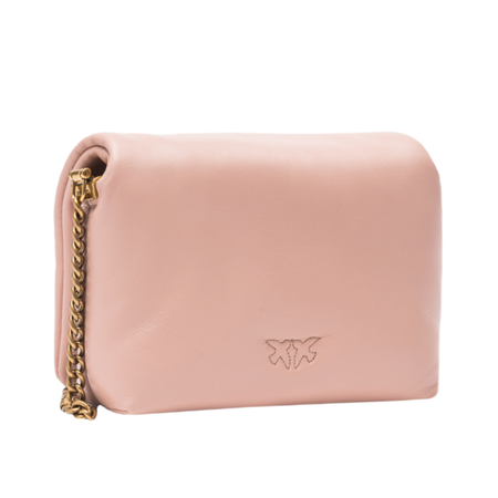 PINKO TOREBKA SKÓRZANA LOVE CLICK BABY PUFF NAPPA