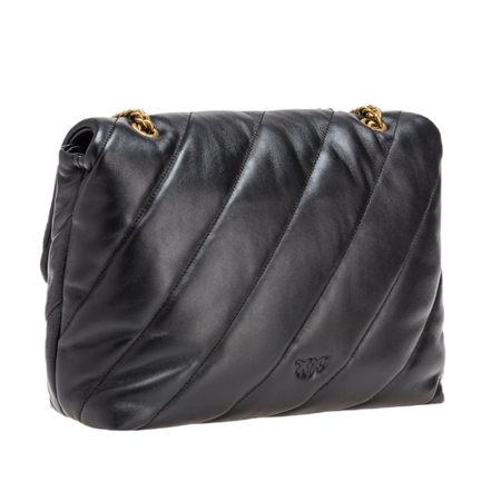 PINKO TOREBKA SKÓRZANA BIG LOVE BAG PUFF