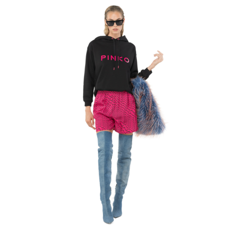 PINKO BLUZA DAMSKA Z NADRUKIEM