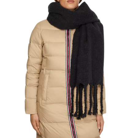 TOMMY HILFIGER SZALIK DAMSKI MODERN FLUFFY
