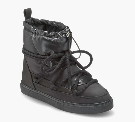 INUIKII ŚNIEGOWCE DAMSKIE PUFFER LOW BLACK