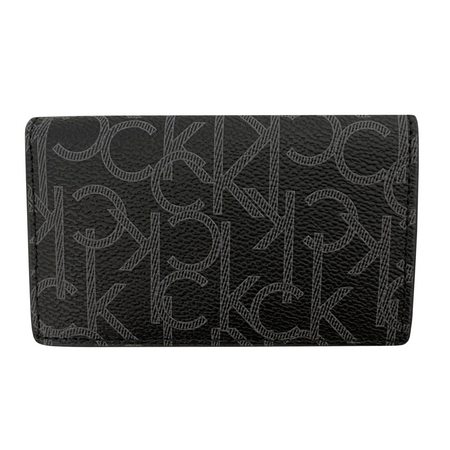 CALVIN KLEIN CARD HOLDER MONOGRAM