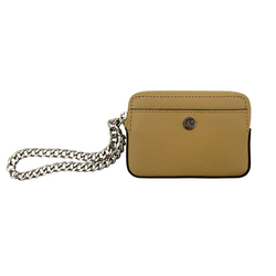 MICHAEL KORS SKÓRZANY PORTFEL DAMSKI CHAIN CARD CASE