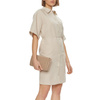 CALVIN KLEIN SUKIENKA KOSZULOWA LINEN BLEND