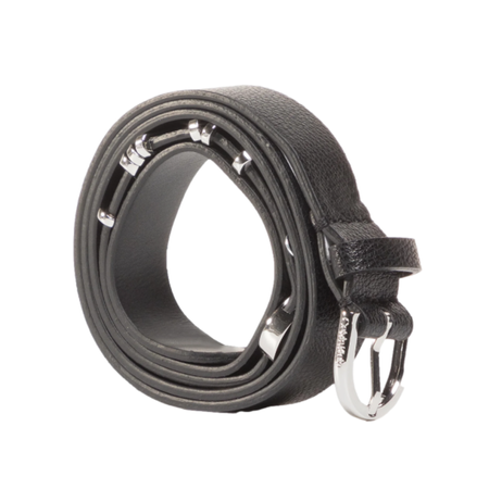 CALVIN KLEIN SKÓRZANY PASEK DAMSKI ROUND BUCKLE