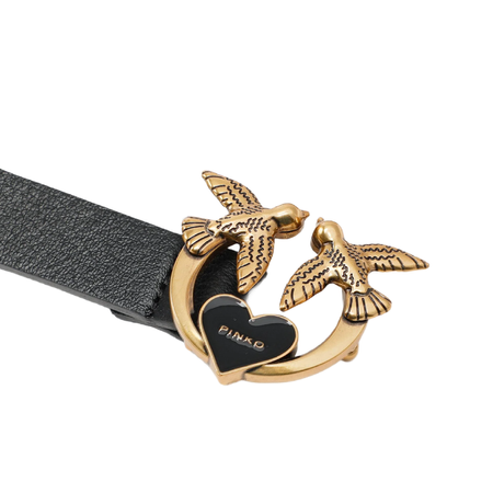 PINKO PASEK SKÓRZANY LOVE BELT H2 1H2147