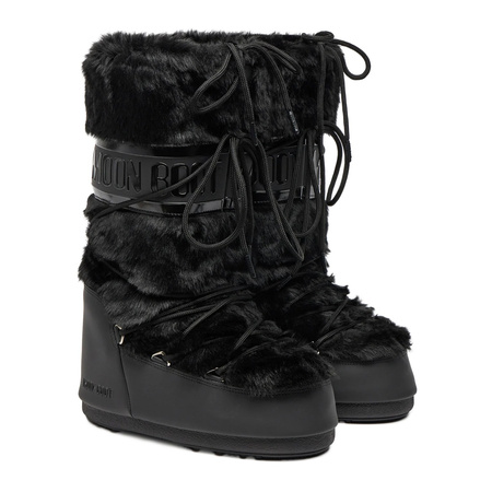 Moon Boot śniegowce z futerkiem Icon Faux Fur