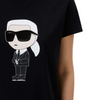 KARL LAGERFELD T-SHIRT DAMSKI IKONIK