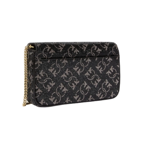 PINKO TOREBKA SKÓRZANA Z KRYSZTAŁKAMI LOVE ONE POCKET