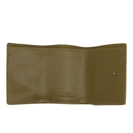 PINKO SKÓRZANY MAŁY PORTFEL DAMSKI WALLET MICRO