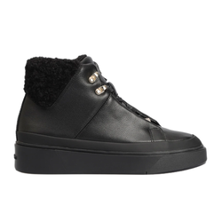CALVIN KLEIN SKÓRZANE BOTKI DAMSKIE HELL CUPSOLE HI TOP WL