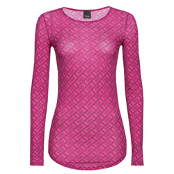 PINKO BLUZKA DAMSKA Z DŁUGIM RĘKAWEM Z LOGO