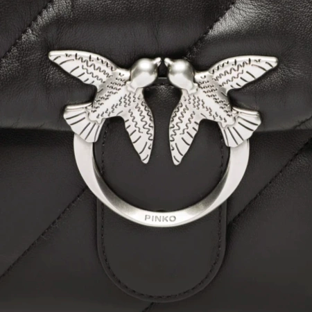 PINKO TOREBKA SKÓRZANA BIG LOVE BAG PUFF