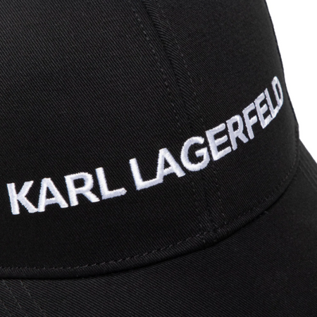 KARL LAGERFELD CZAPKA Z DASZKIEM K/ESSENTIAL