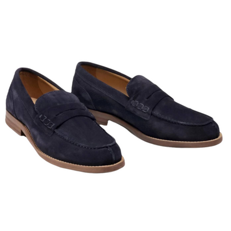 TOMMY HILFIGER PÓŁBUTY MĘSKIE SUEDE LOAFER