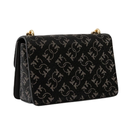 PINKO TOREBKA SKÓRZANA Z KRYSZTAŁKAMI LOVE ONE MINI