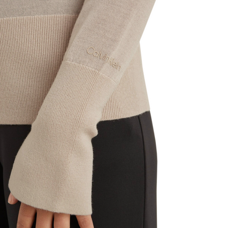 CALVIN KLEIN SWETER DAMSKI EXTRA FINE