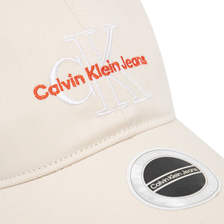 CALVIN KLEIN JEANS CZAPKA Z DASZKIEM TWO TONE