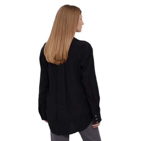 TOMMY HILFIGER DAMSKA KOSZULA CZARNA REGULAR