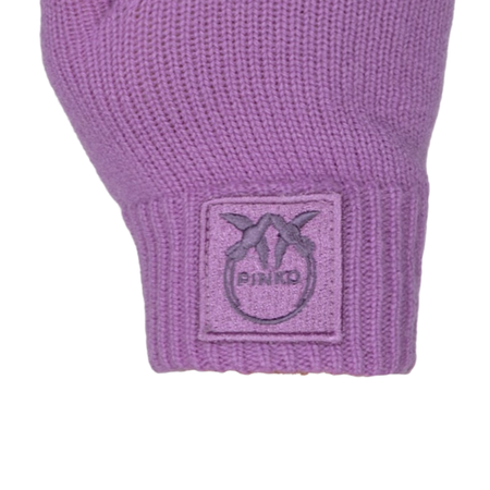 PINKO DAMSKIE RĘKAWICZKI KASZMIROWE GATTO GUANTI