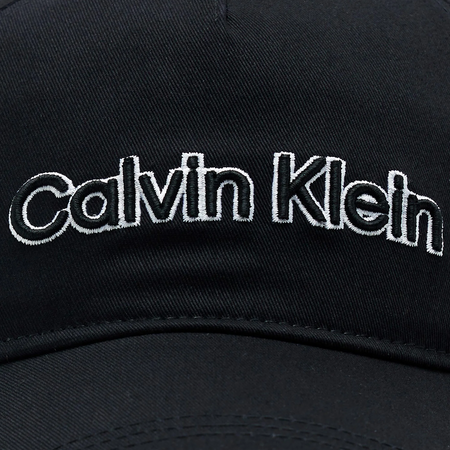 CALVIN KLEIN CZAPKA Z DASZKIEM EMBROIDERY BB CAP