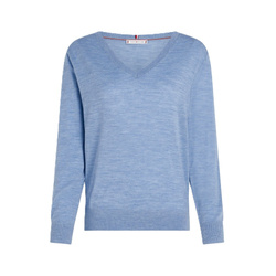TOMMY HILFIGER SWETER DAMSKI MERINO V-NK SWEATER