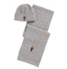 POLO RALPH LAUREN ZESTAW CZAPKA + SZAL